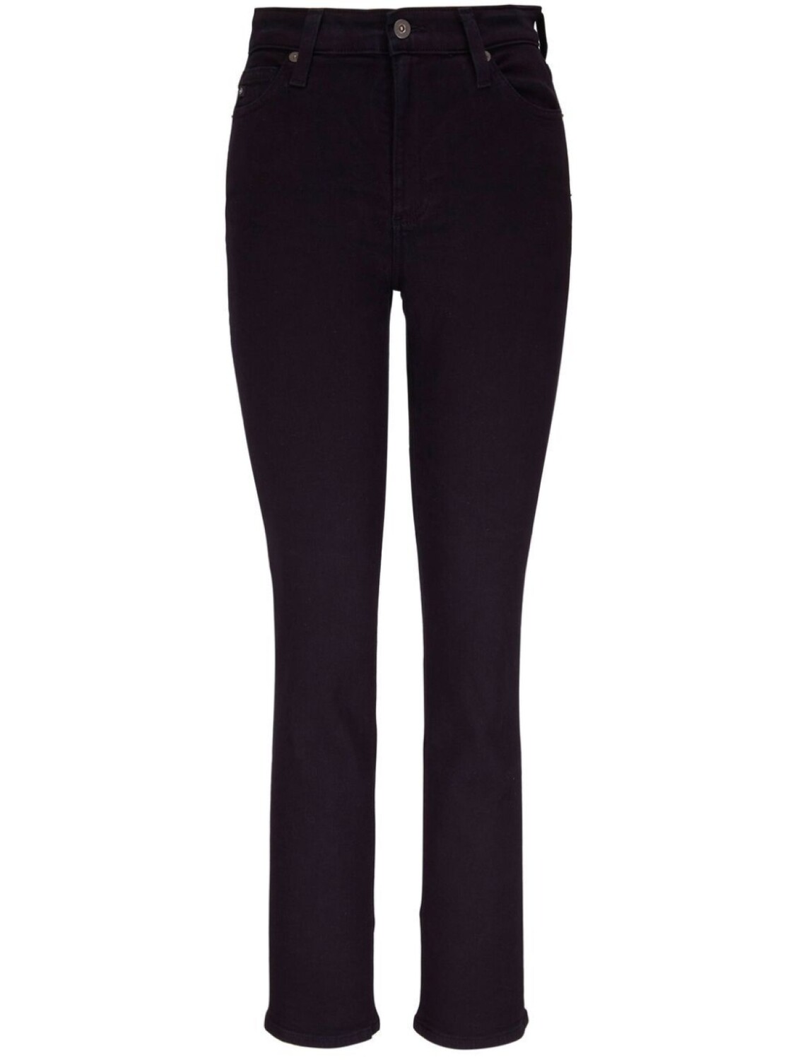 

Джинсы скинни с завышенной талией AG Jeans, черный
