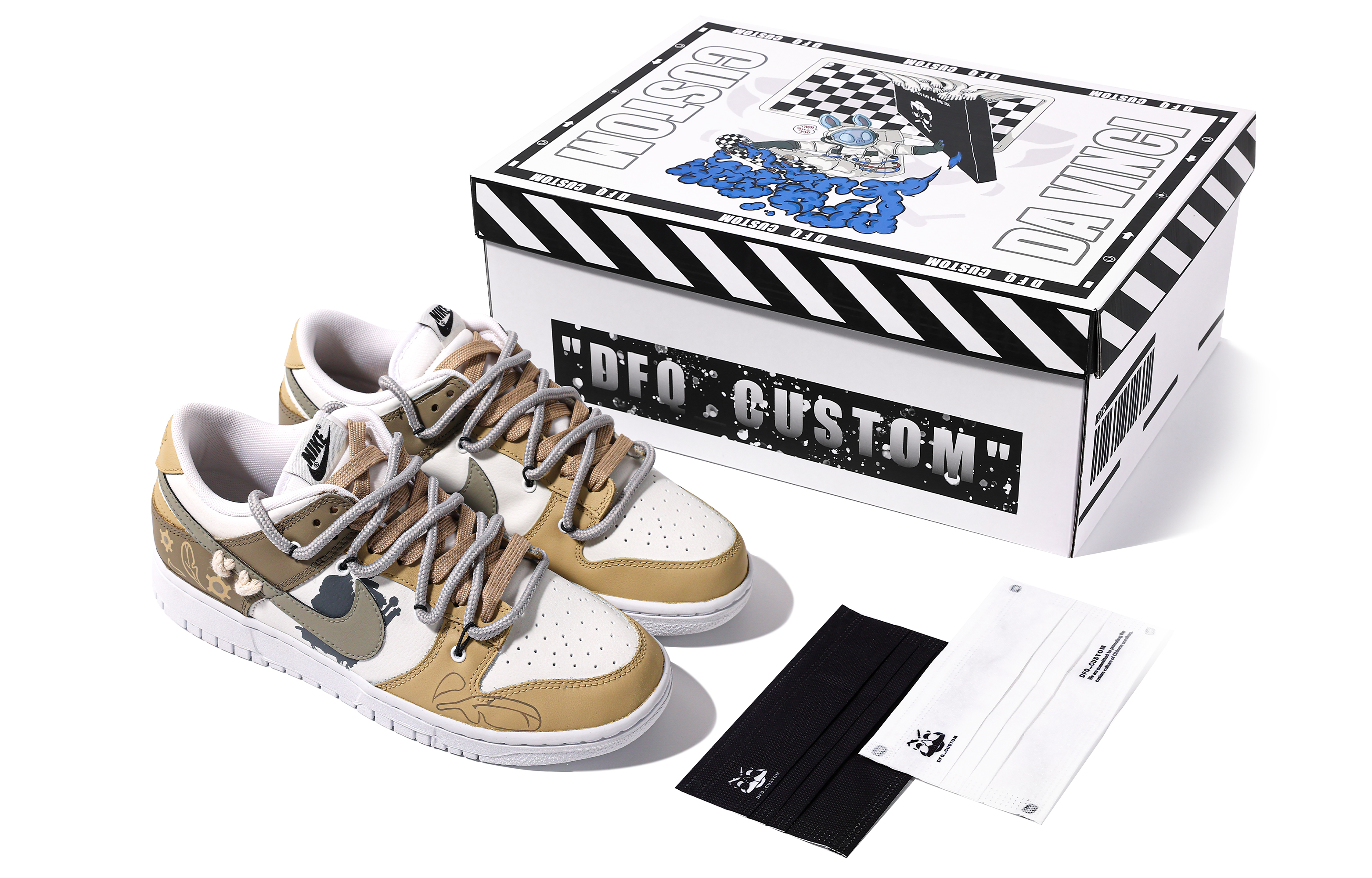 

Мужские кроссовки для скейтбординга Nike Dunk, Khaki