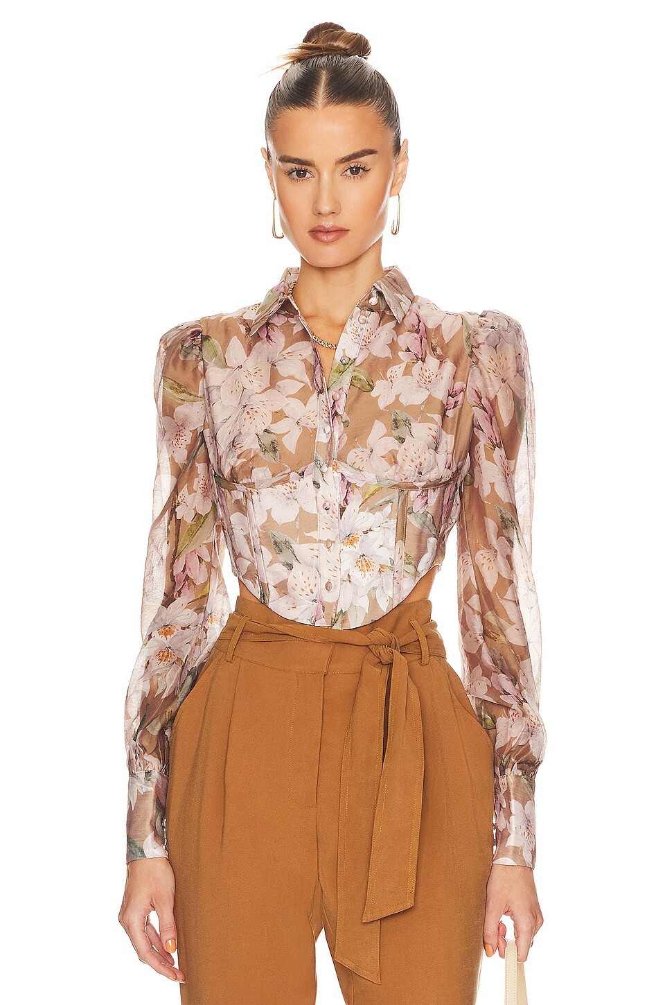 

Топ Bardot Valentina Corset, цвет Lily Floral