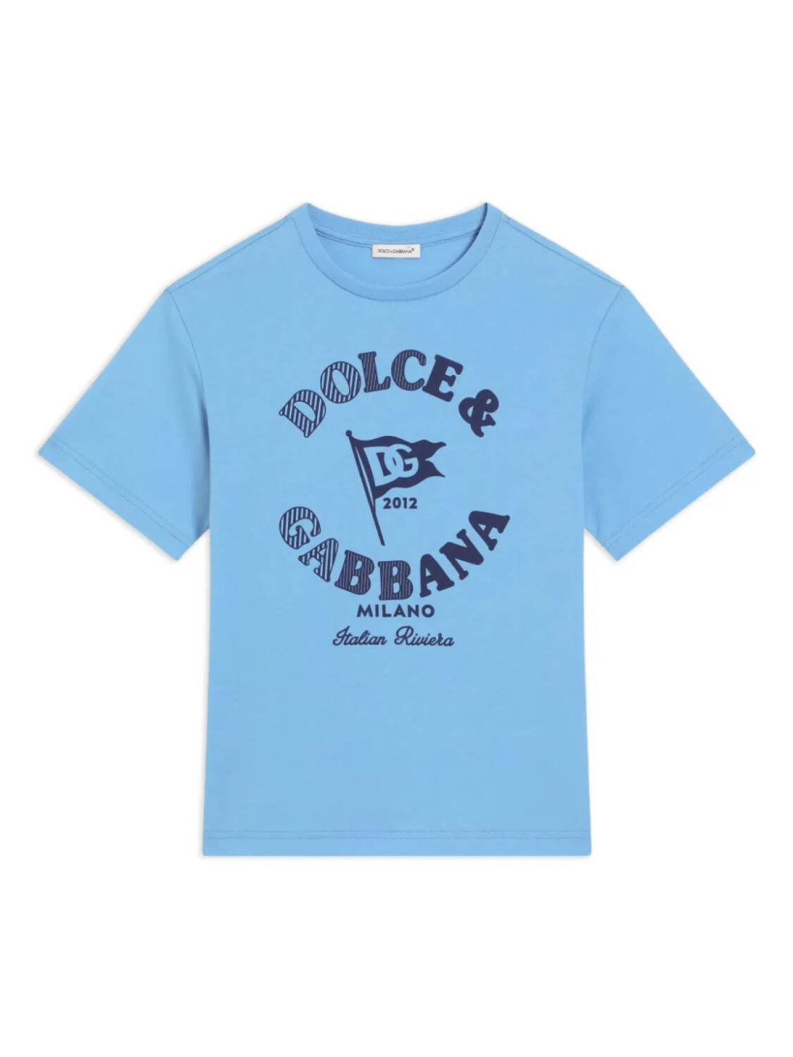 

Футболка детская Dolce & Gabbana из хлопка Dolce & Gabbana Kids, синий