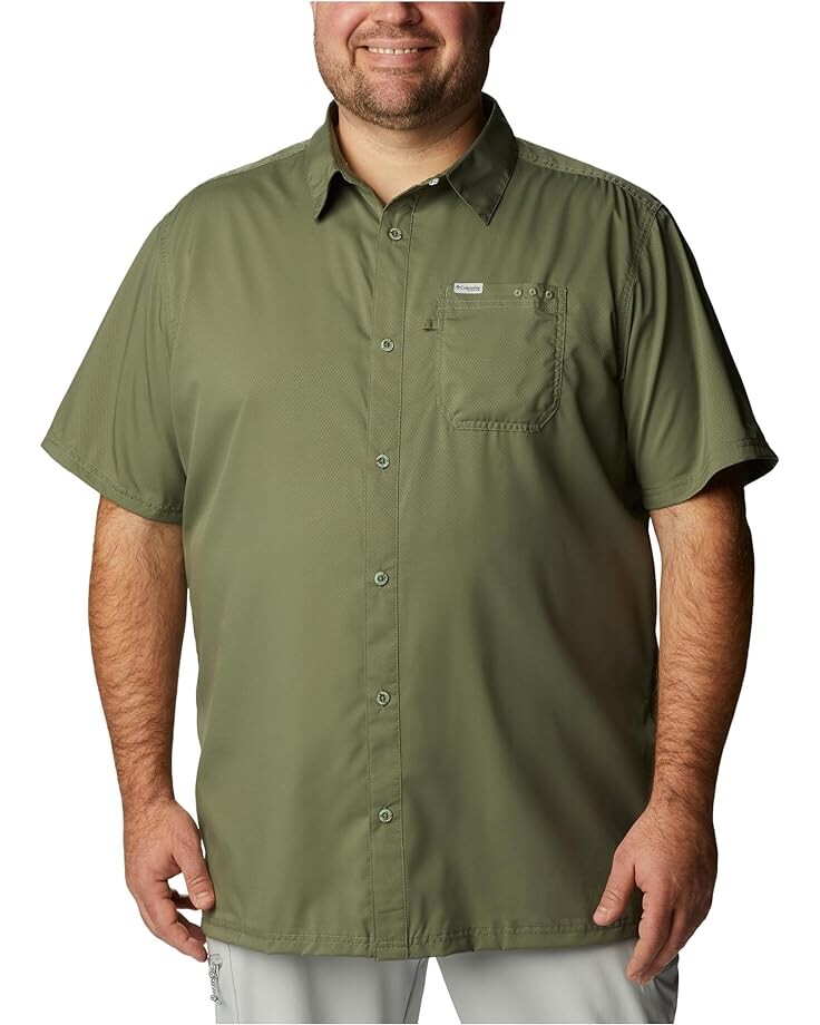 

Рубашка Columbia Big & Tall Slack Tide Camp, цвет Cypress