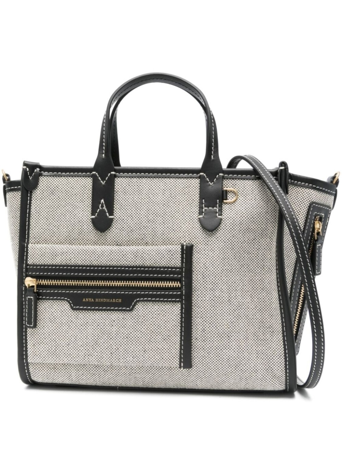 

Anya Hindmarch маленькая сумка-тоут 2Way, серый