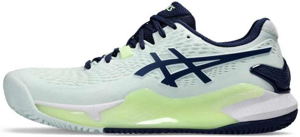 Кроссовки теннисные ASICS Gel-Resolution 9 Clay, Pale Mint Blue Expanse — фото 3