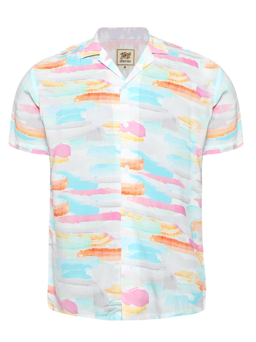 

Рубашка на пуговицах классического кроя Campus Sutra Ace, Mixed Colors