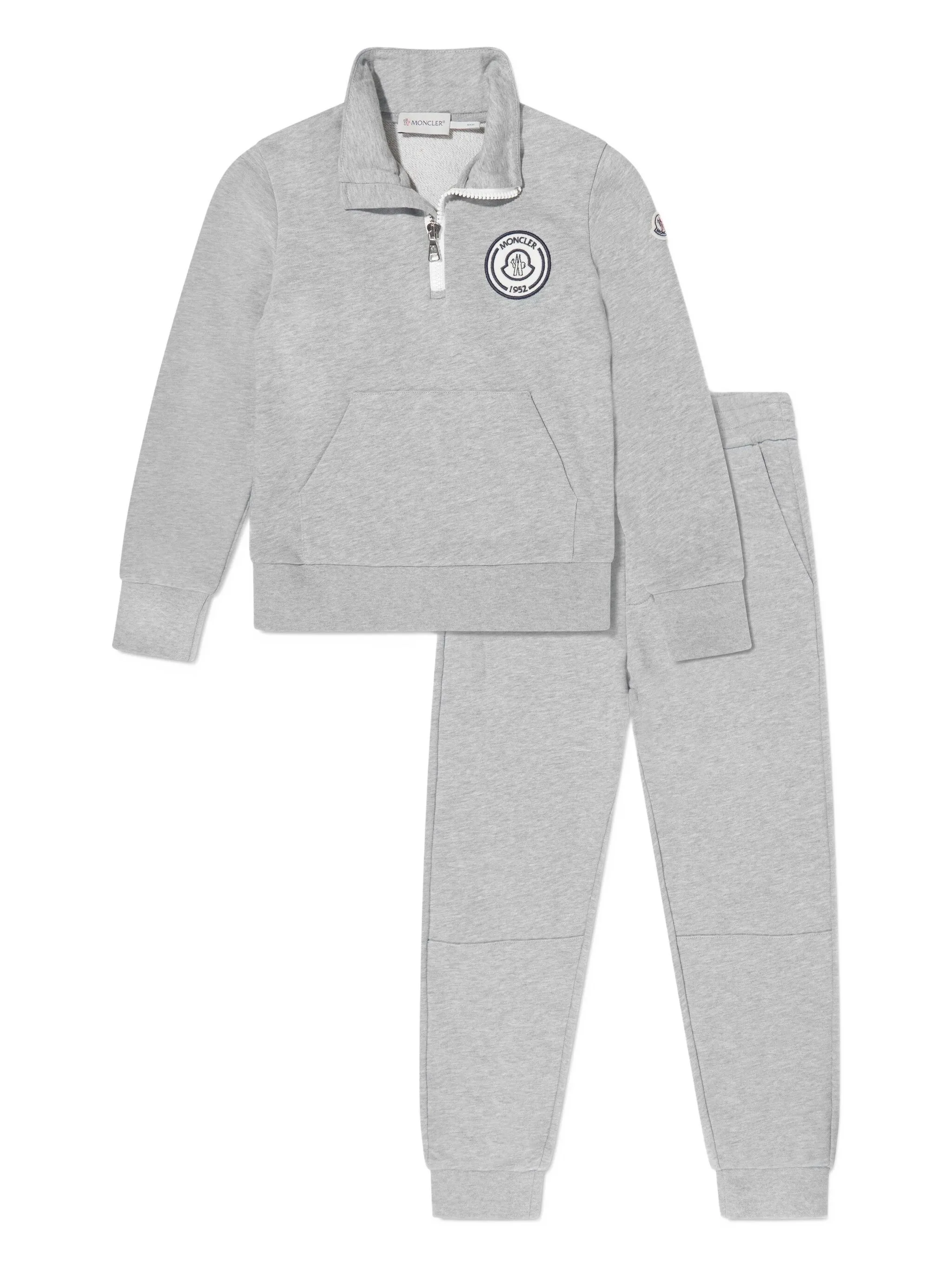 

Спортивный костюм Moncler Enfant, серый