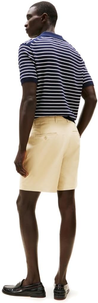 Мужские шорты Tommy Hilfiger Regular Fit из хлопка Mercer длиной 7 дюймов, Sandalwood — фото 4