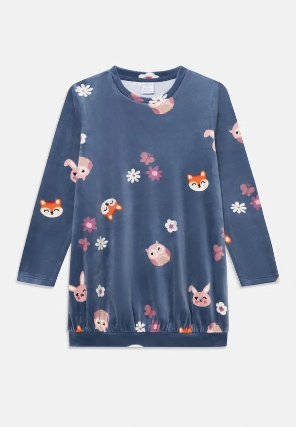 Длинное дневное платье Lindex, Dark Dusty Blue