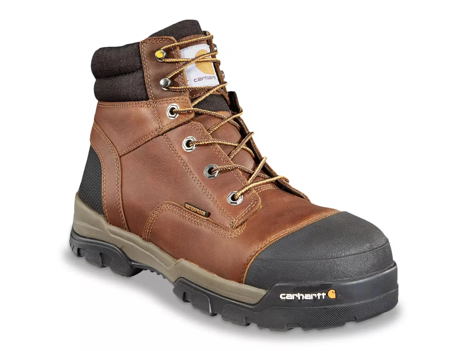 

Рабочие ботинки с композитным носком и водонепроницаемостью - мужские Carhartt, Dark Brown, Коричневый, Рабочие ботинки с композитным носком и водонепроницаемостью - мужские Carhartt, Dark Brown