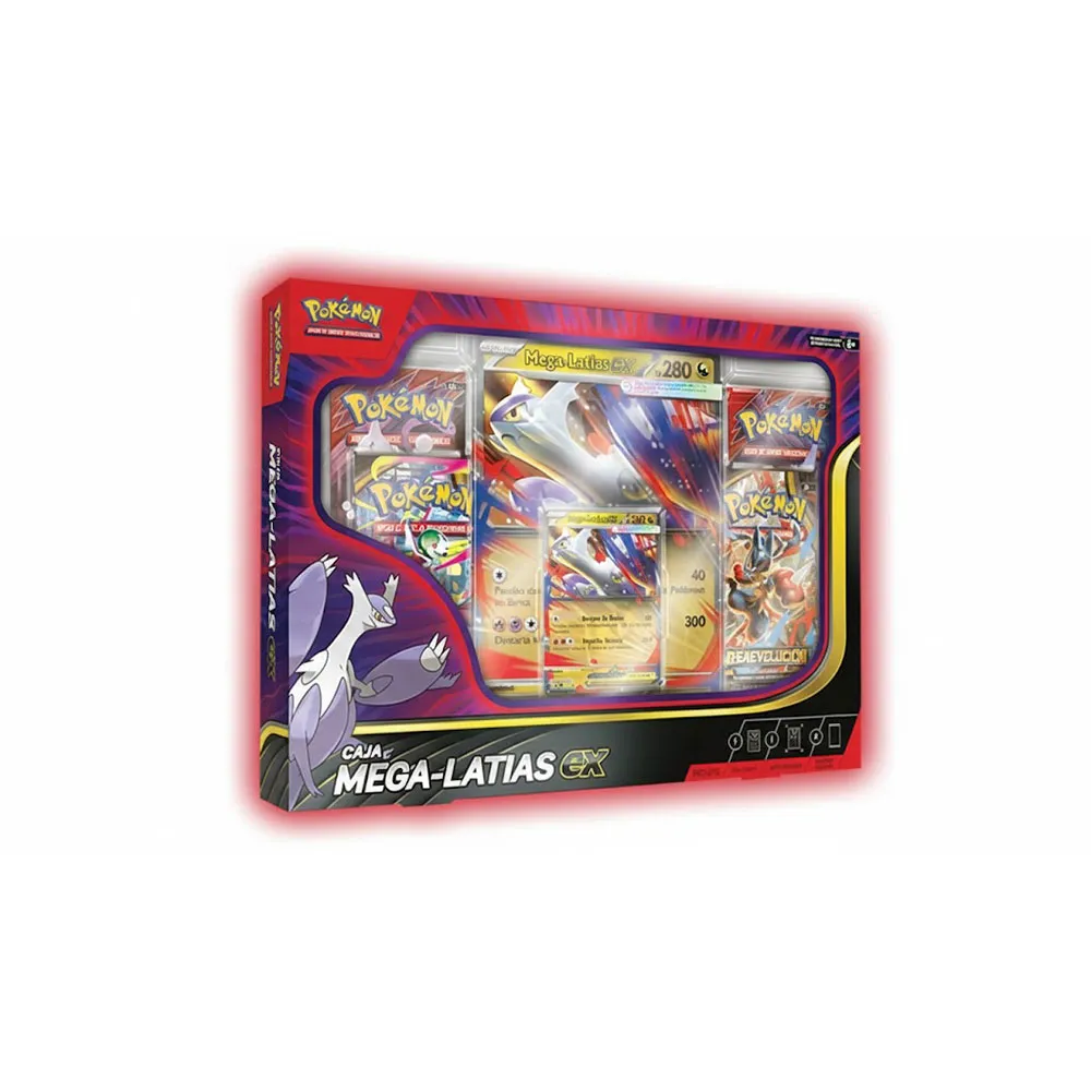 

Коллекционная карточная игра Pokemon Mega Latias EX box Pokemon trading card game, мультиколор