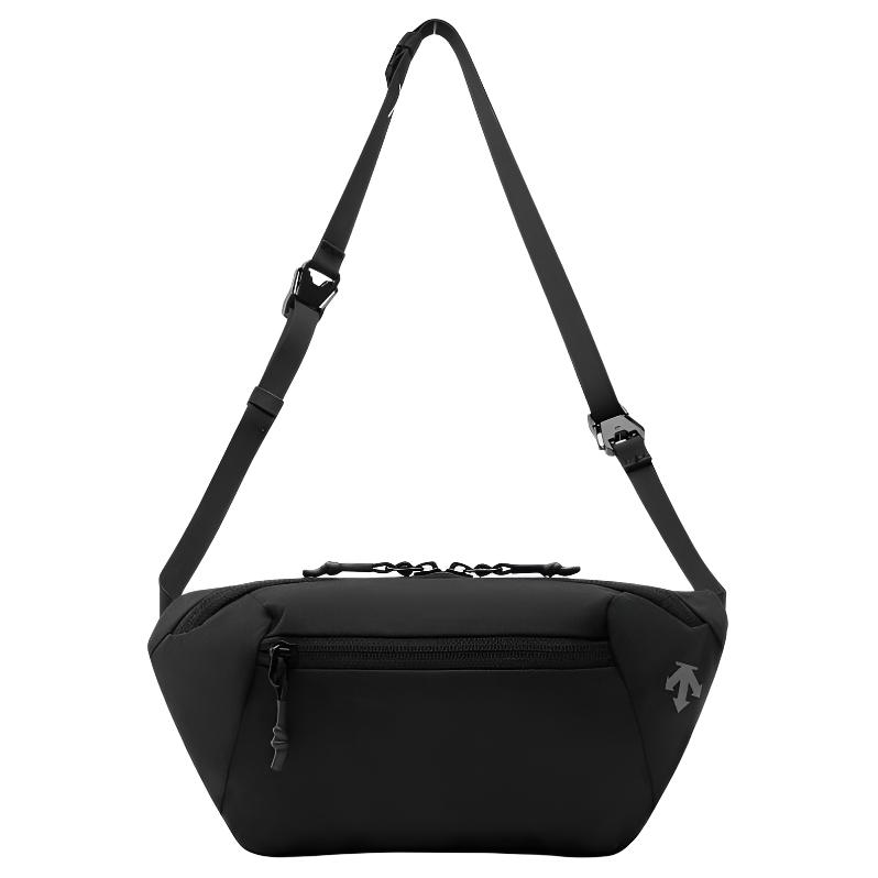 

DESCENTE Унисекс поясная сумка ALLTERRAIN 81 на молнии черная, Black