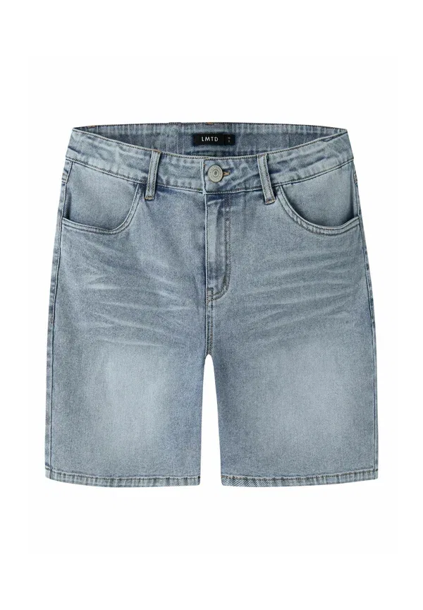 Шорты джинсовые Regular fit Lmtd, синий деним среднего тона — фото 3