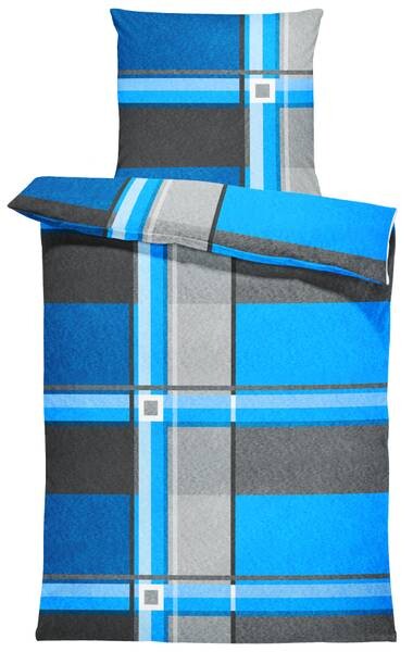 

Зимнее постельное белье One-Home Thermofleece Karo, 135x8x200 см, бирюзовый