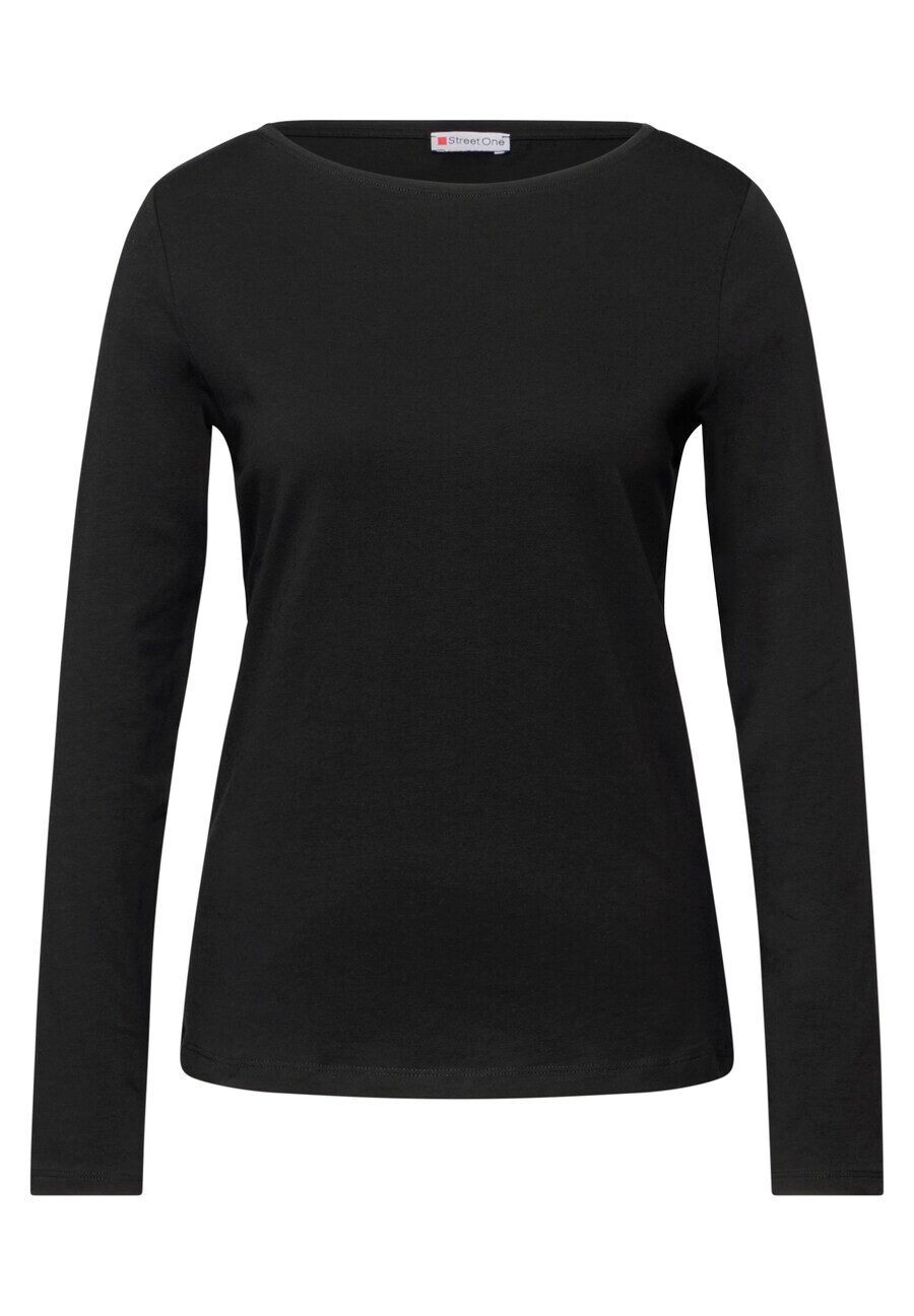 

Лонгслив STREET ONE Shirt, черный