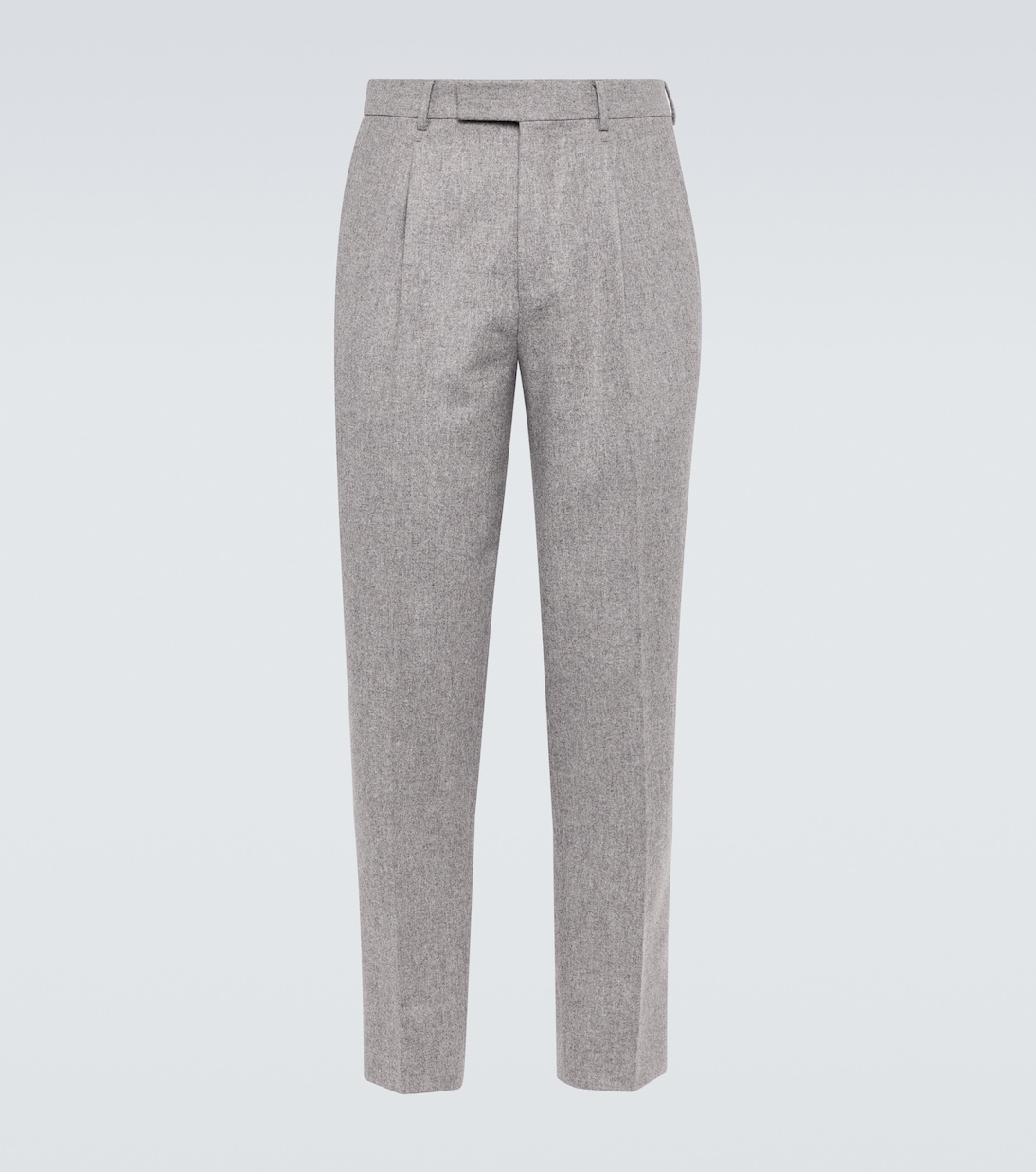 

Шерстяные прямые брюки Zegna, Light taupe