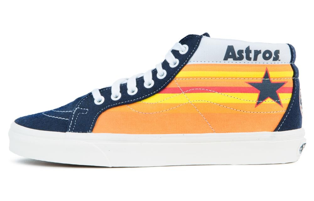 

Кроссовки для скейтбординга Mlb X SK8 унисекс среднего размера, оранжевый Vans