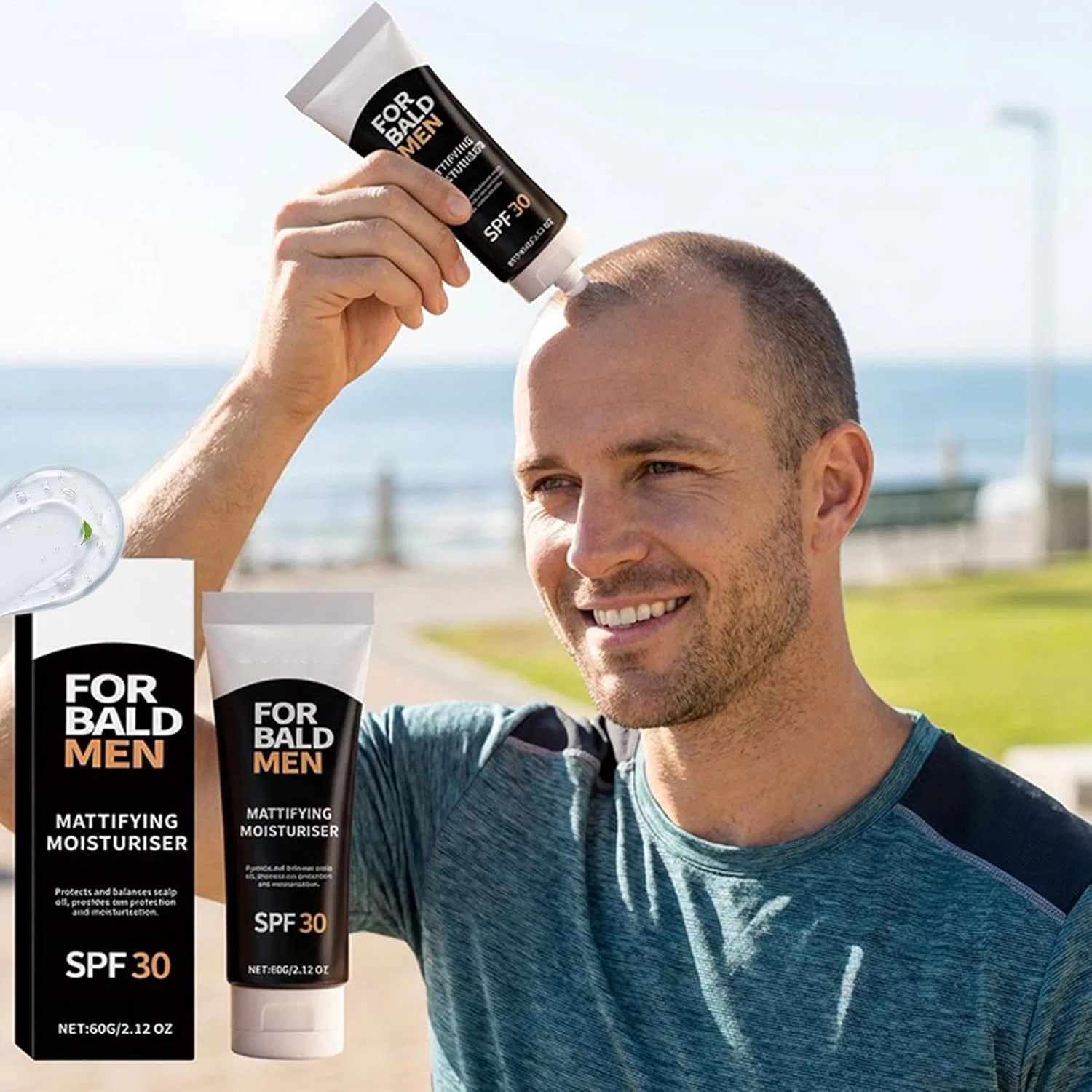 Матирующий увлажняющий крем для кожи головы SPF 30 Generisch — фото 2