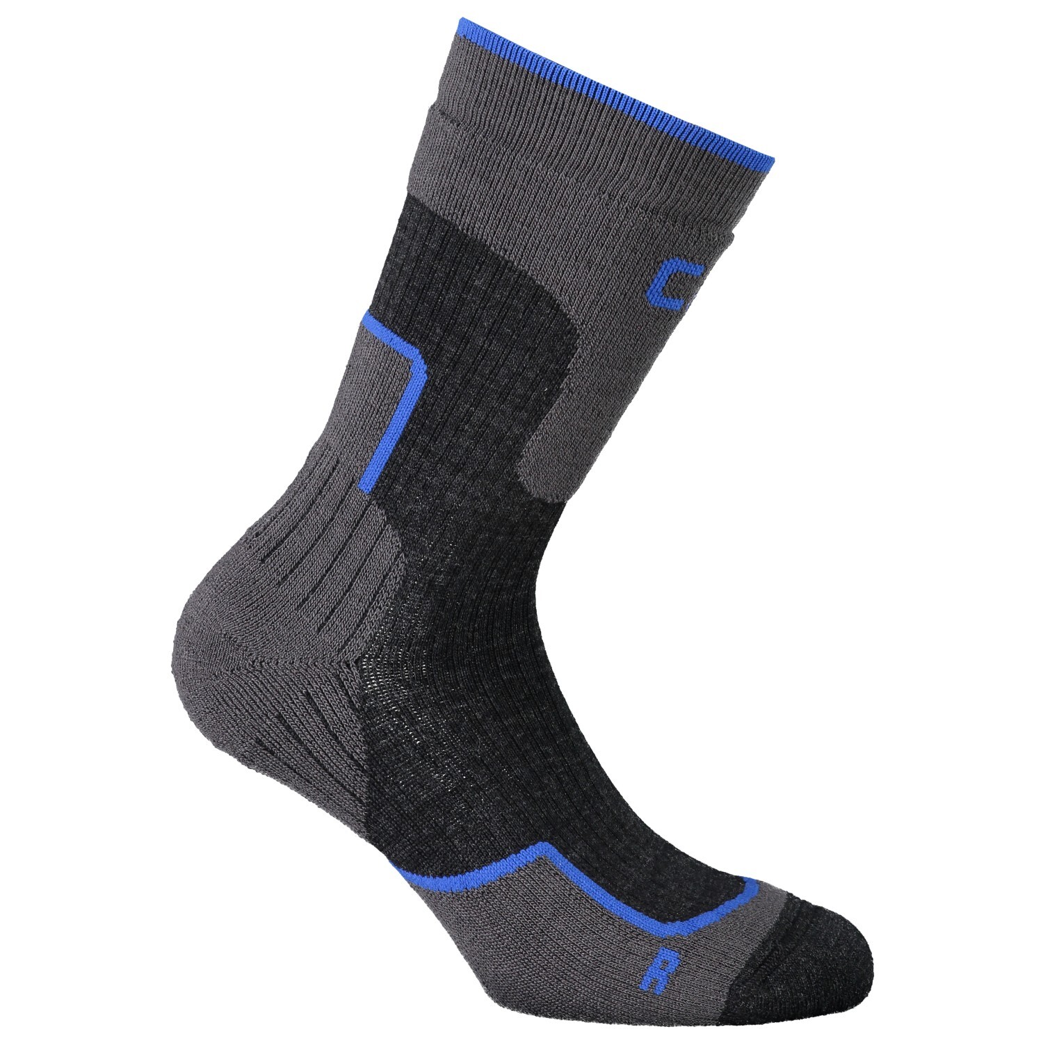 

Походные носки Cmp Trekking Sock Wool Mid, цвет Titanio/Royal