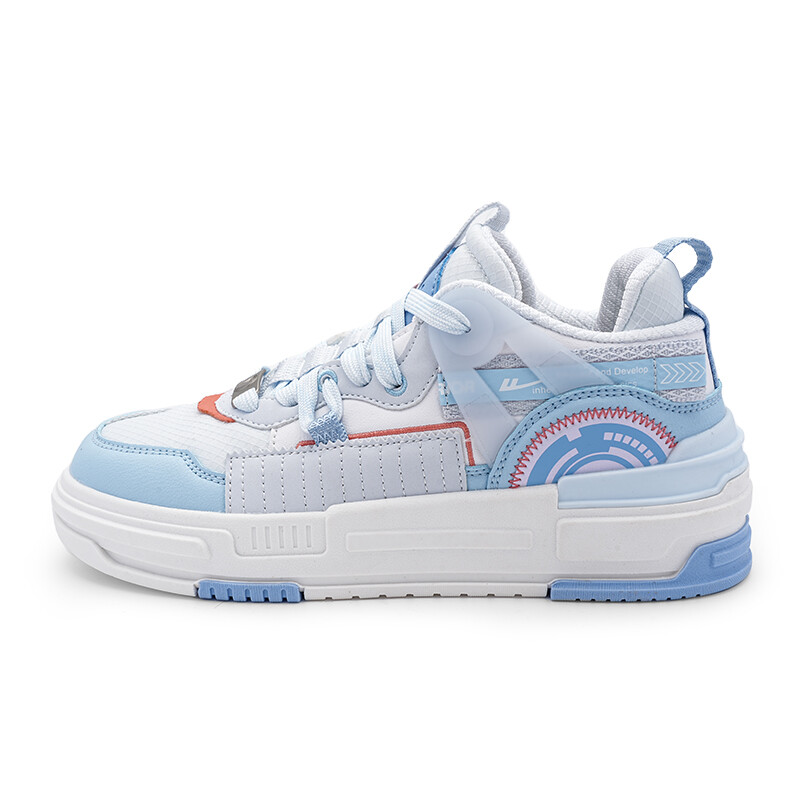 

Кроссовки WARRIOR Skateboarding Shoes Women's Mid-top White, белый