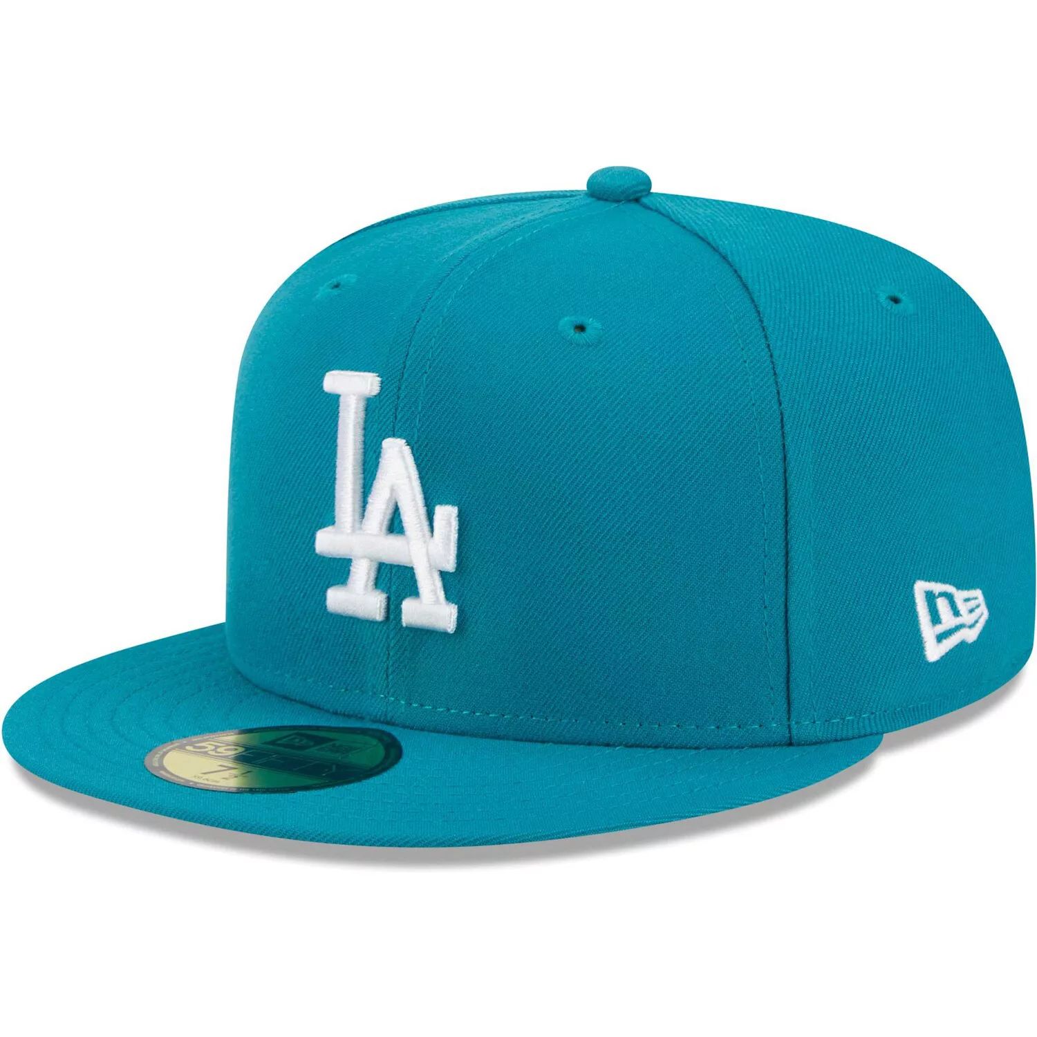 

Мужская приталенная кепка New Era Бирюзовая Los Angeles Dodgers 59FIFTY