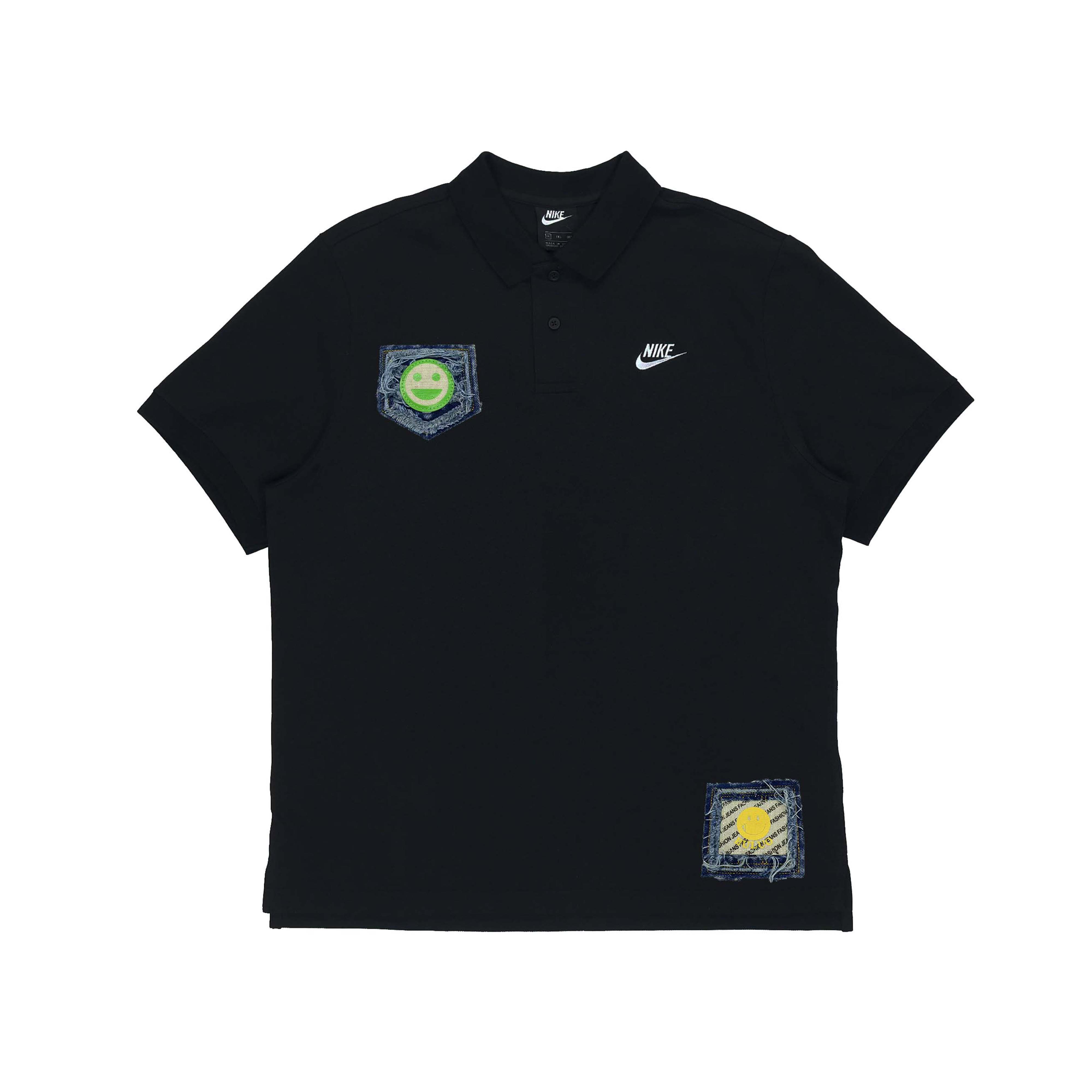 

Nike Спортивная летняя поло с коротким рукавом Men's Black