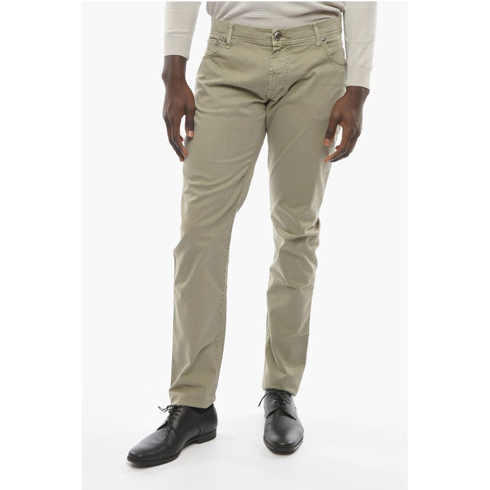 

Армейские хлопковые штаны Corneliani, Army