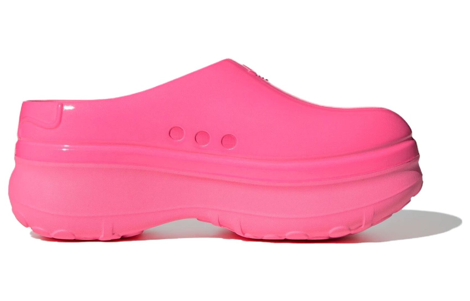 Сабо adidas originals AdiFOM Stan Smith Mule Neon Pink, цвет Neon Pink — фото 2