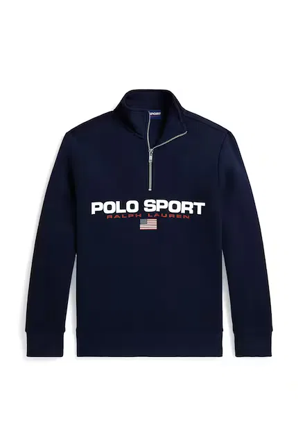 Худи детское мягкая ткань Polo Ralph Lauren, синий