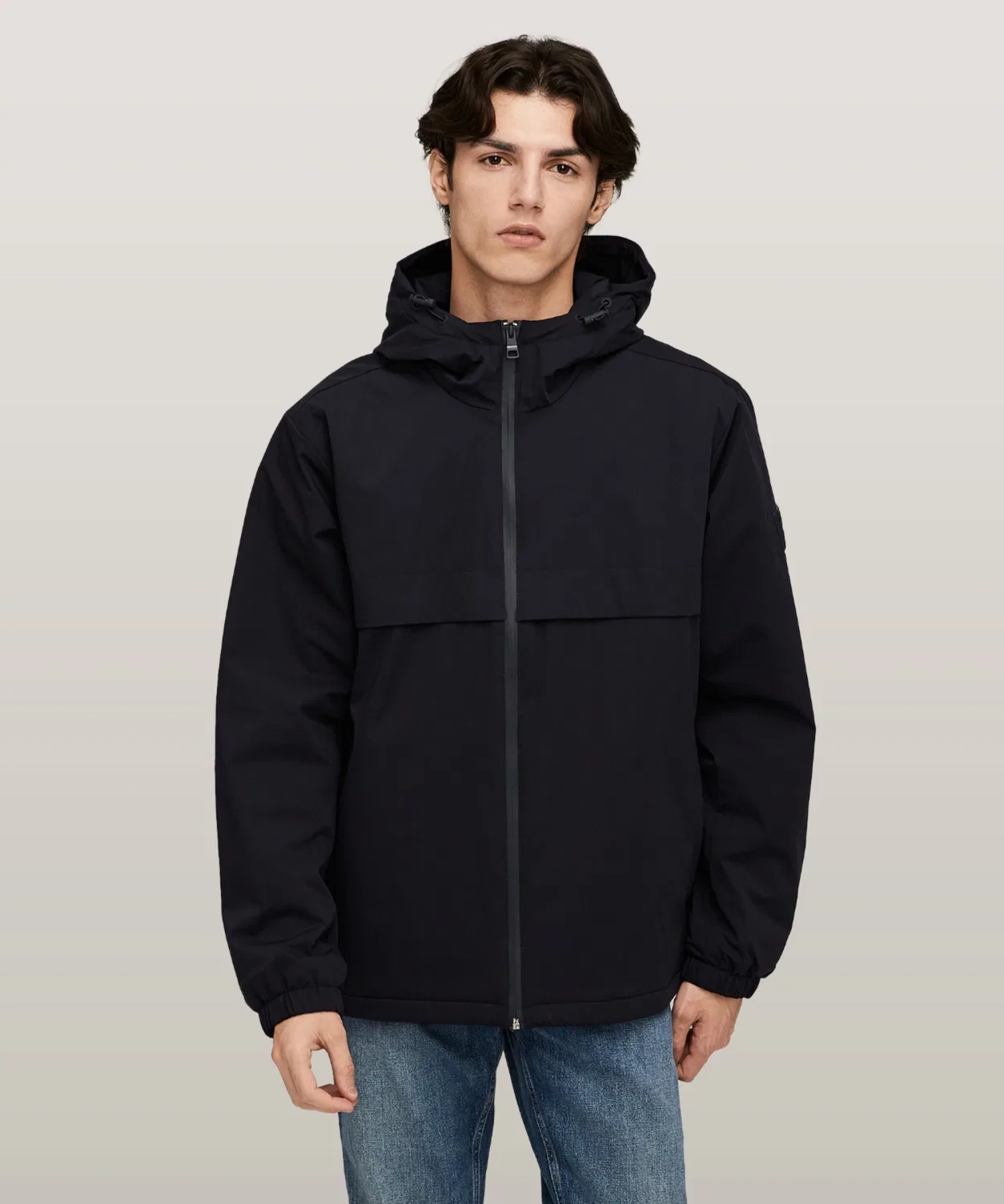 Куртка с капюшоном Tommy Hilfiger утепленная белая — фото 2