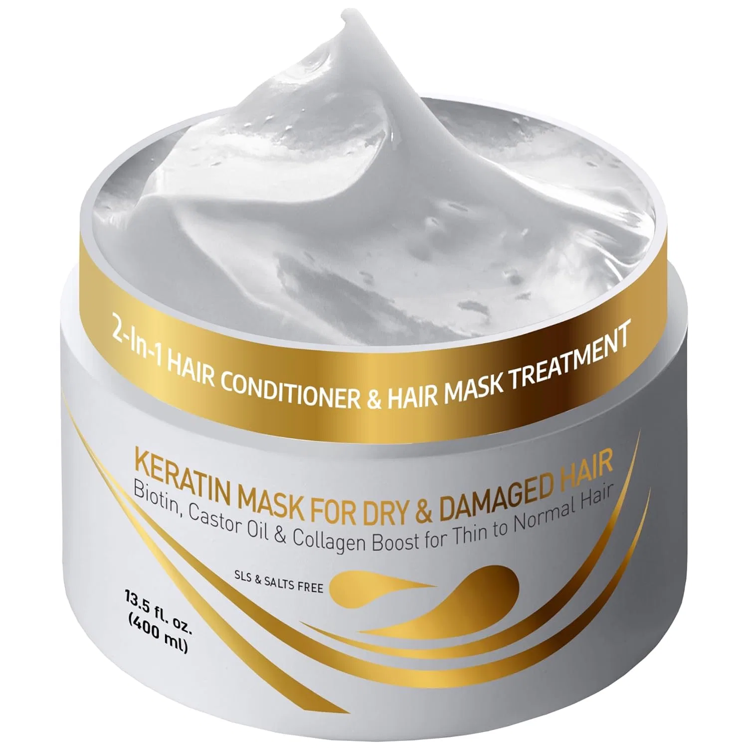 Кератиновая маска для волос Vitamins с биотином, касторовым и кокосовым маслом Vitamins Hair Cosmetics