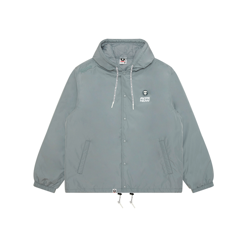 

Aape Куртка стёганая A Bathing APE® Ape Head, Gray GYK