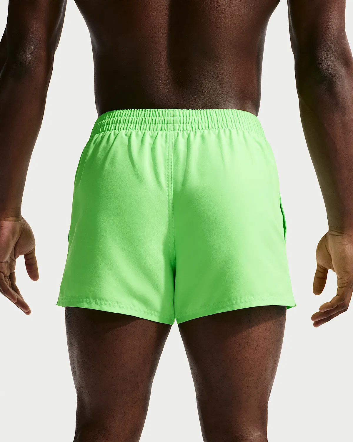 Мужские плавки Nike Swim Breaker Essential 3" с подкладкой, Voltage Green — фото 3