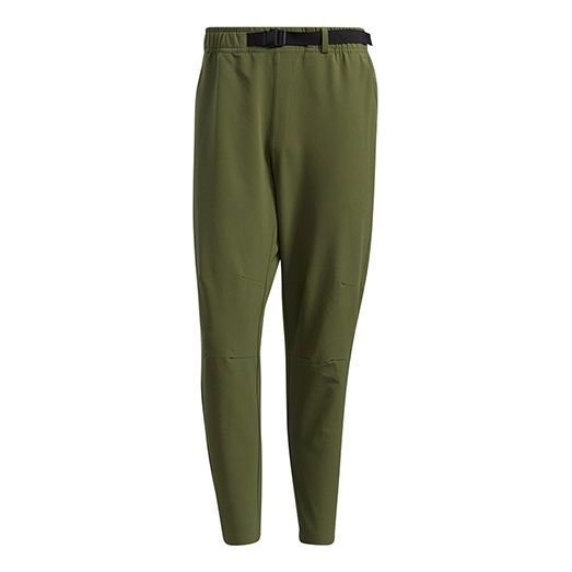 

Спортивные штаны adidas Th Pnt Wv Funct Running Sports Woven Long Pants Green, зеленый