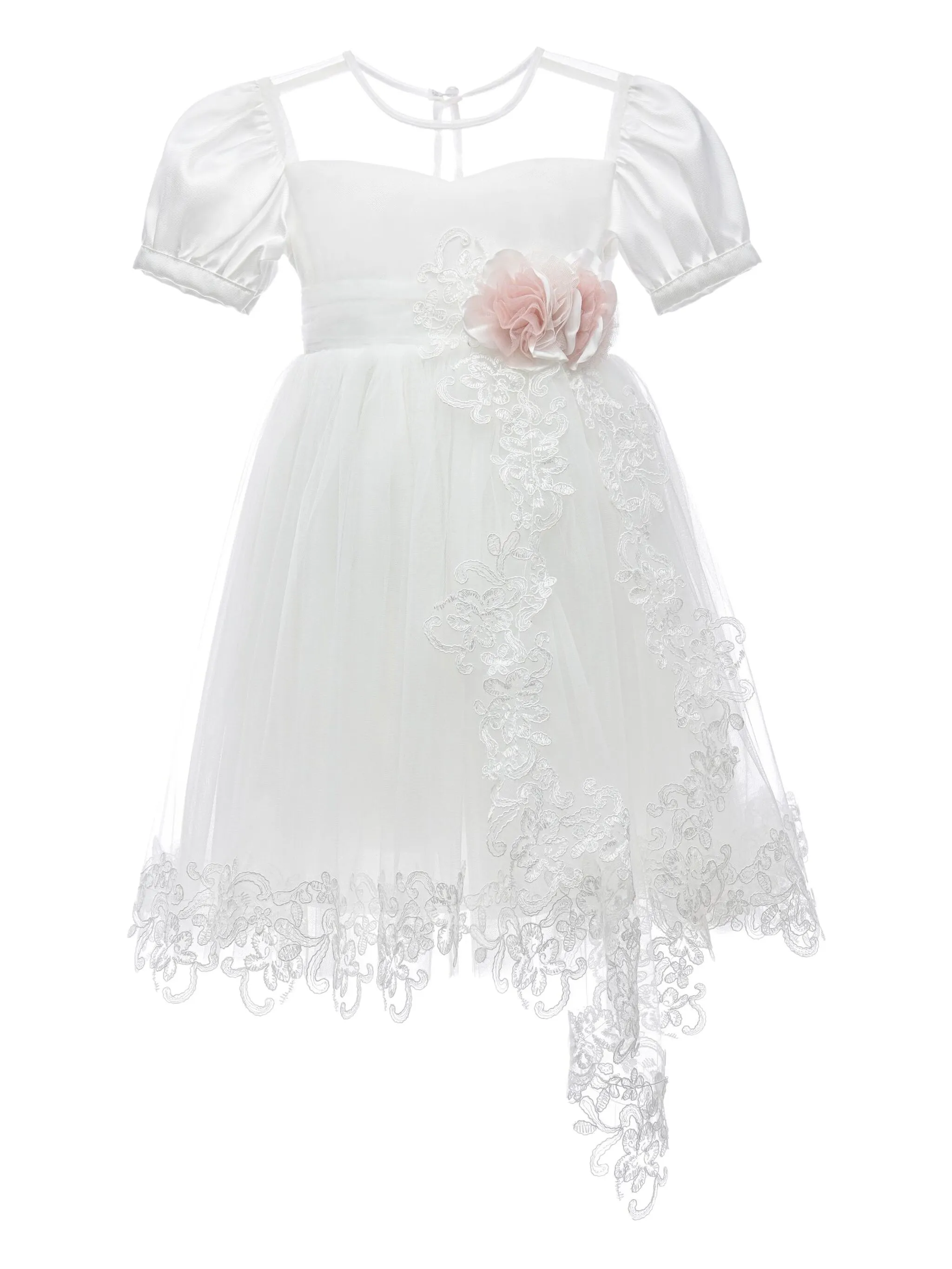 

Платье Florence с кружевной аппликацией Tulleen, белый