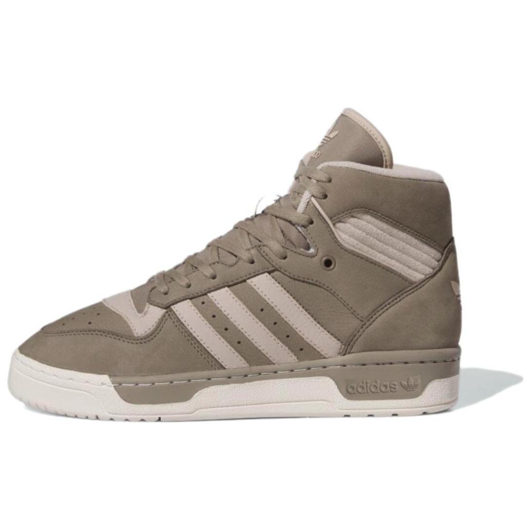 

Adidas Originals Кроссовки Rivalry High Slip с амортизаторами, высокие, мужские, серо-зеленые