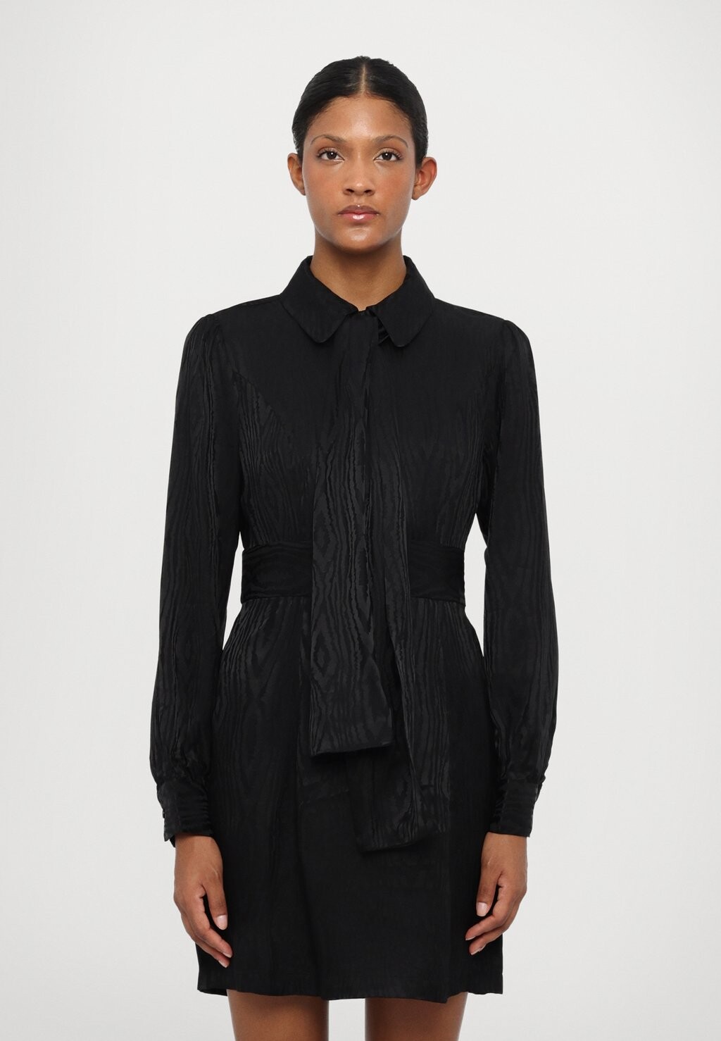 

Платье-рубашка BOW DRESS MICHAEL Michael Kors, черный