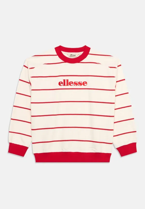 Толстовка Ellesse Taranto, цвет светло-бежевый/красный — фото 3