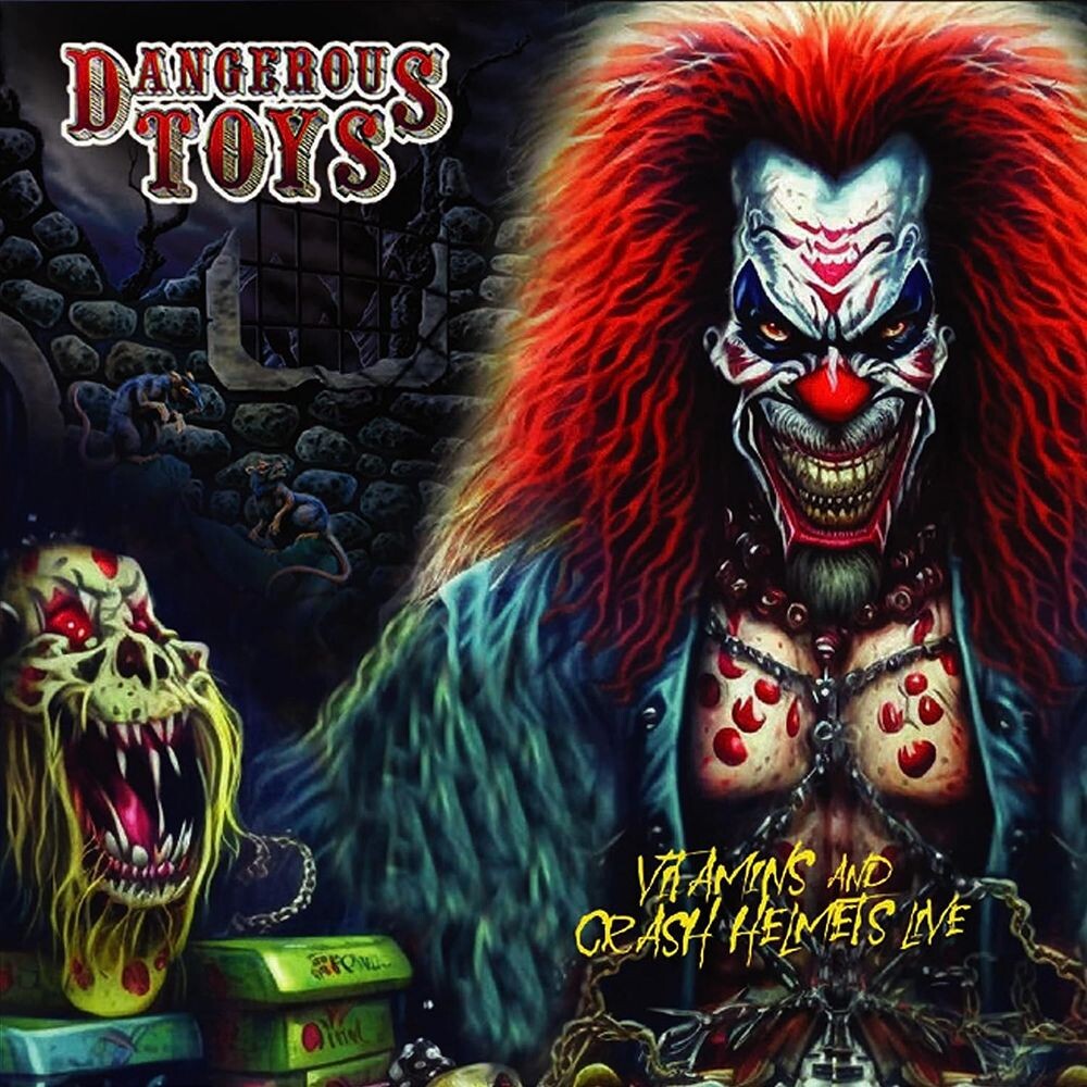 

Виниловая пластинка LP Vitamins & Crash Helmets Live [Red Vinyl] - Dangerous Toys
