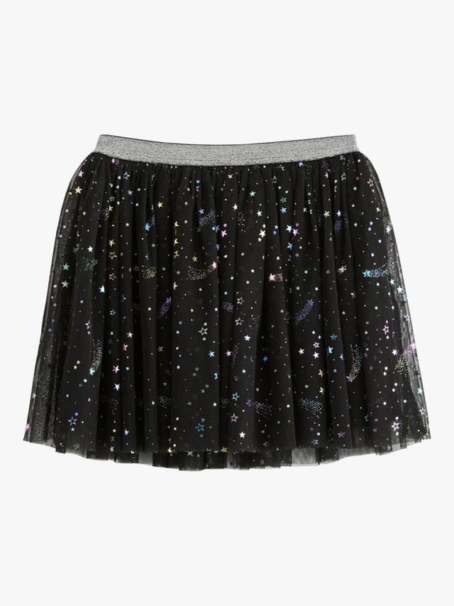 

Детская юбка с радужными звездами Lindex, Black