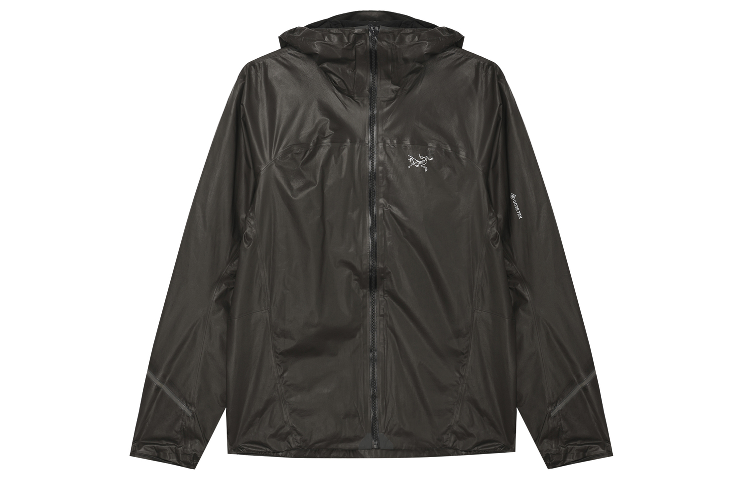 Норван Водостойкий Ветрозащитный Износостойкий Ветровка Мужская Arcteryx, Черный/Династия Красный/Черный/Династия — фото 2