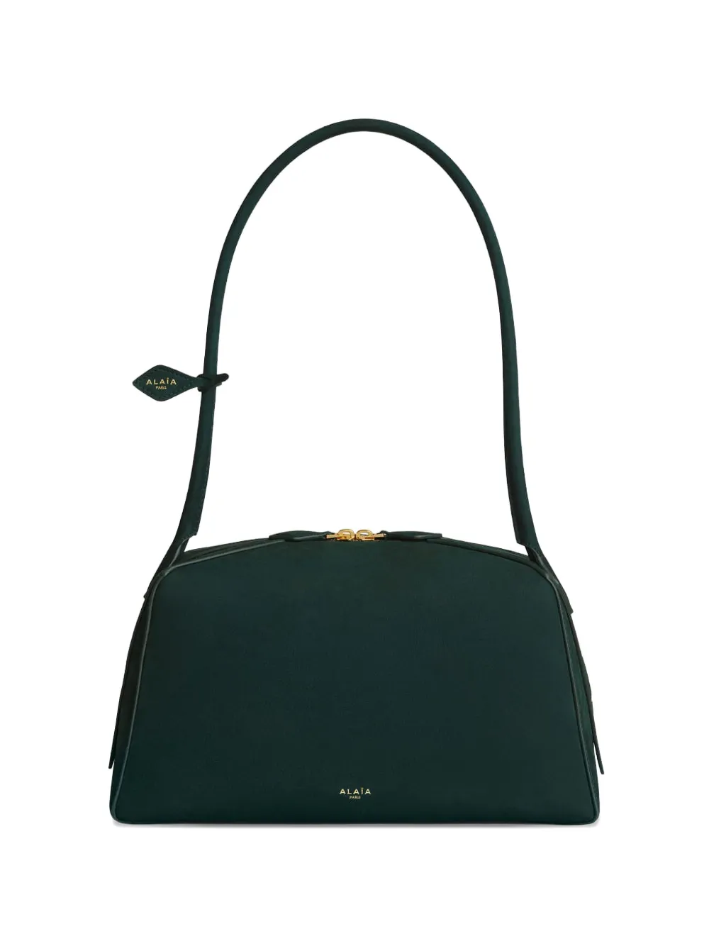 

Сумка на плечо с логотипом Le Bouledogue Alaia, зеленый