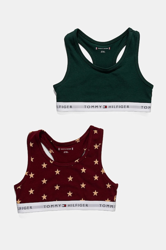 

Детский бюстгальтер 2 шт Tommy Hilfiger, бордовый