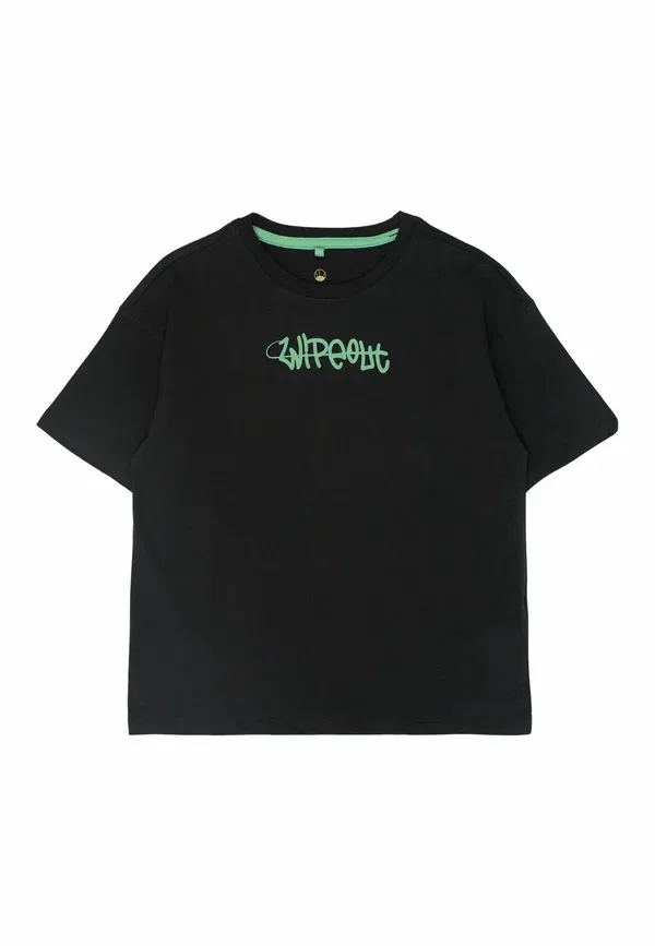 Футболка Tntanner os s_s tee print t-shirt The New, черный — фото 3