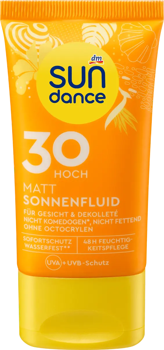 Матирующий солнцезащитный флюид для лица SPF 30 50мл SUNDANCE
