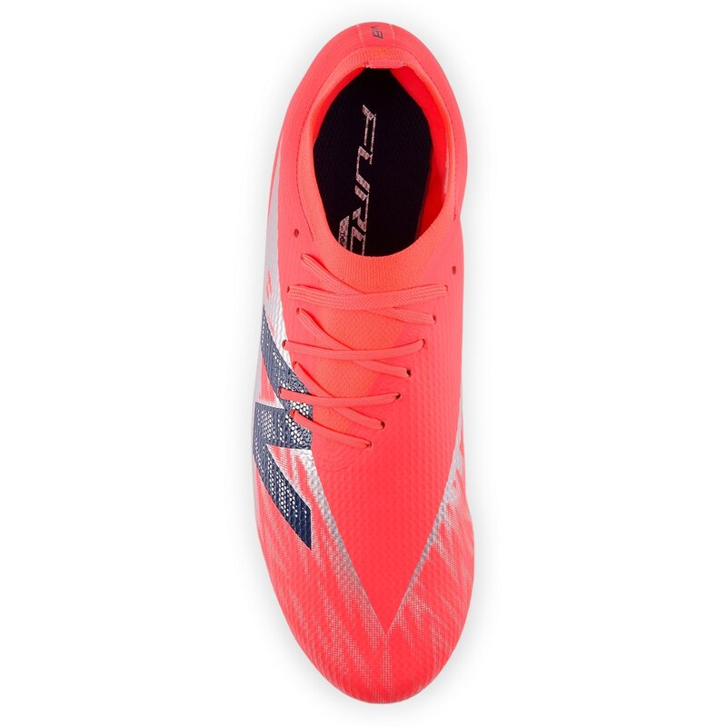 Футбольные бутсы для газона furon team fg v8 New Balance, красный — фото 3