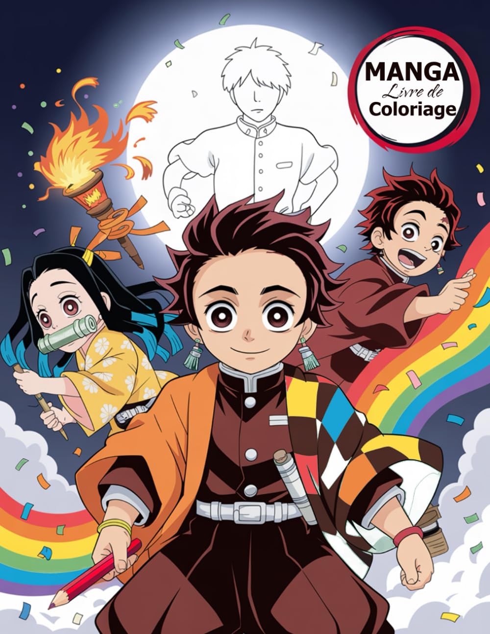 

Manga Livre De Coloriage: Le cadeau parfait pour les fans d’anime, de manga et de dessin japonais (Independently published)