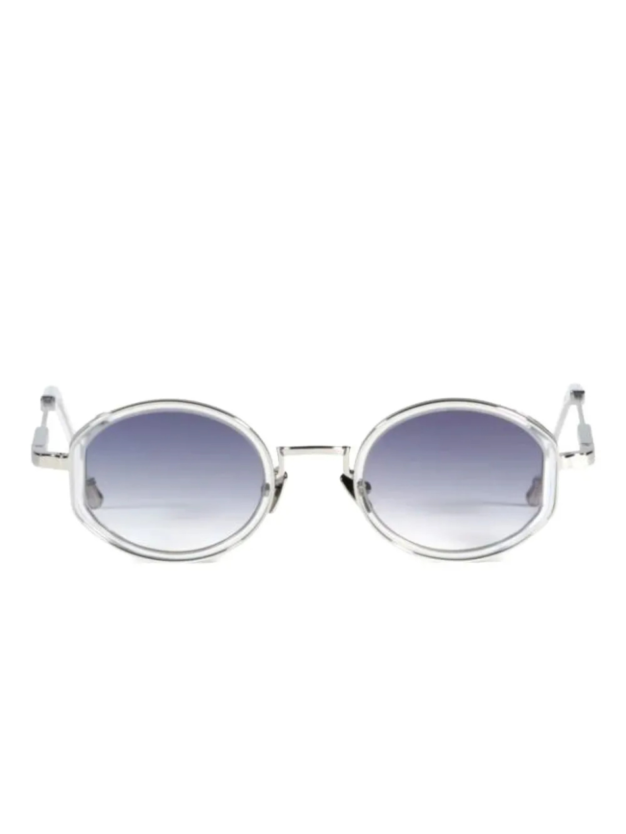

John Dalia Jared round-frame солнцезащитные очки, белый