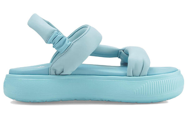 Сандалии suede mayu summer 'aquamarine' Puma, синий — фото 2