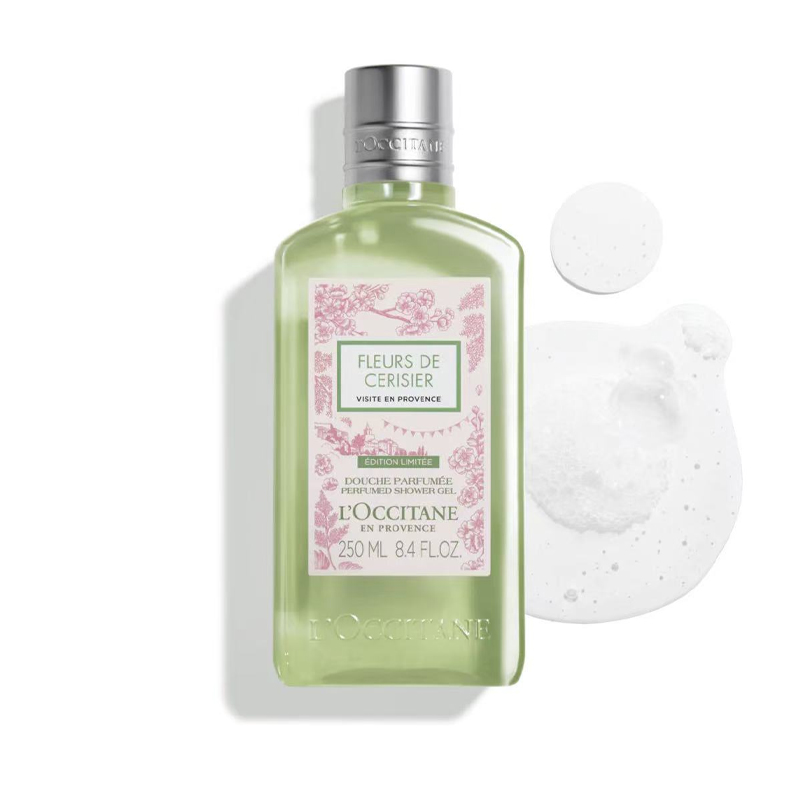 Набор духов L'OCCITANE Cherry Blossom Provence Journey Eau De Toilette Citrus Mulan из четырёх предметов LOCCITANE, Four-Piece Set — фото 3