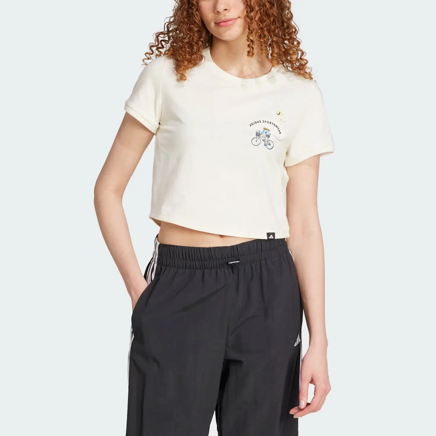 Adidas Спортивная футболка Women's Jade White — фото 3
