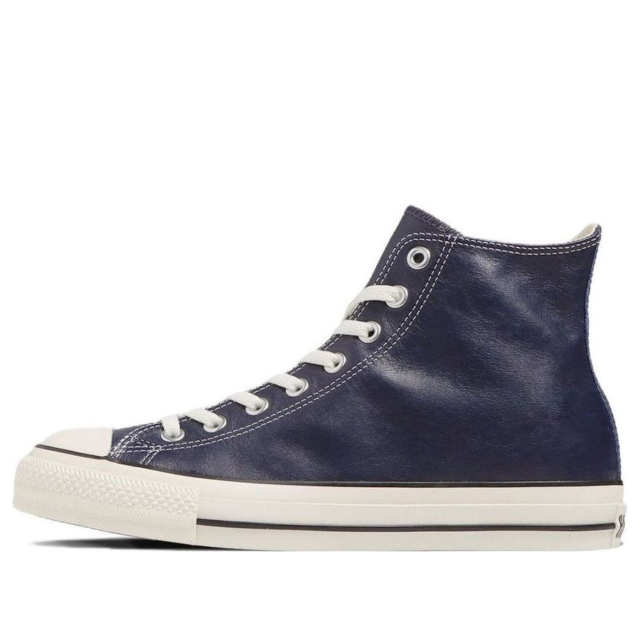 

Кроссовки Converse All Star Olive Green Leather High Top 'Navy', темно-синий